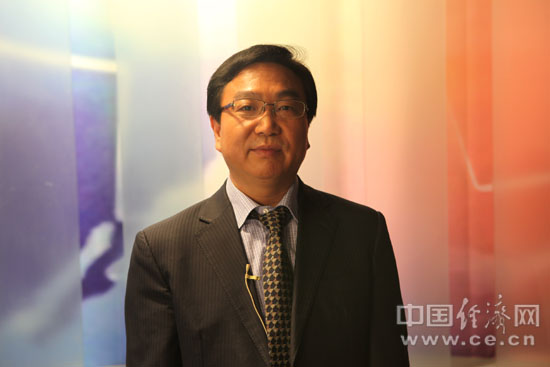中国银监会合作部副主任田建华 中国经济网 王泽彪/摄