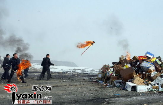 2012年乌鲁木齐市首次农资打假行动打响